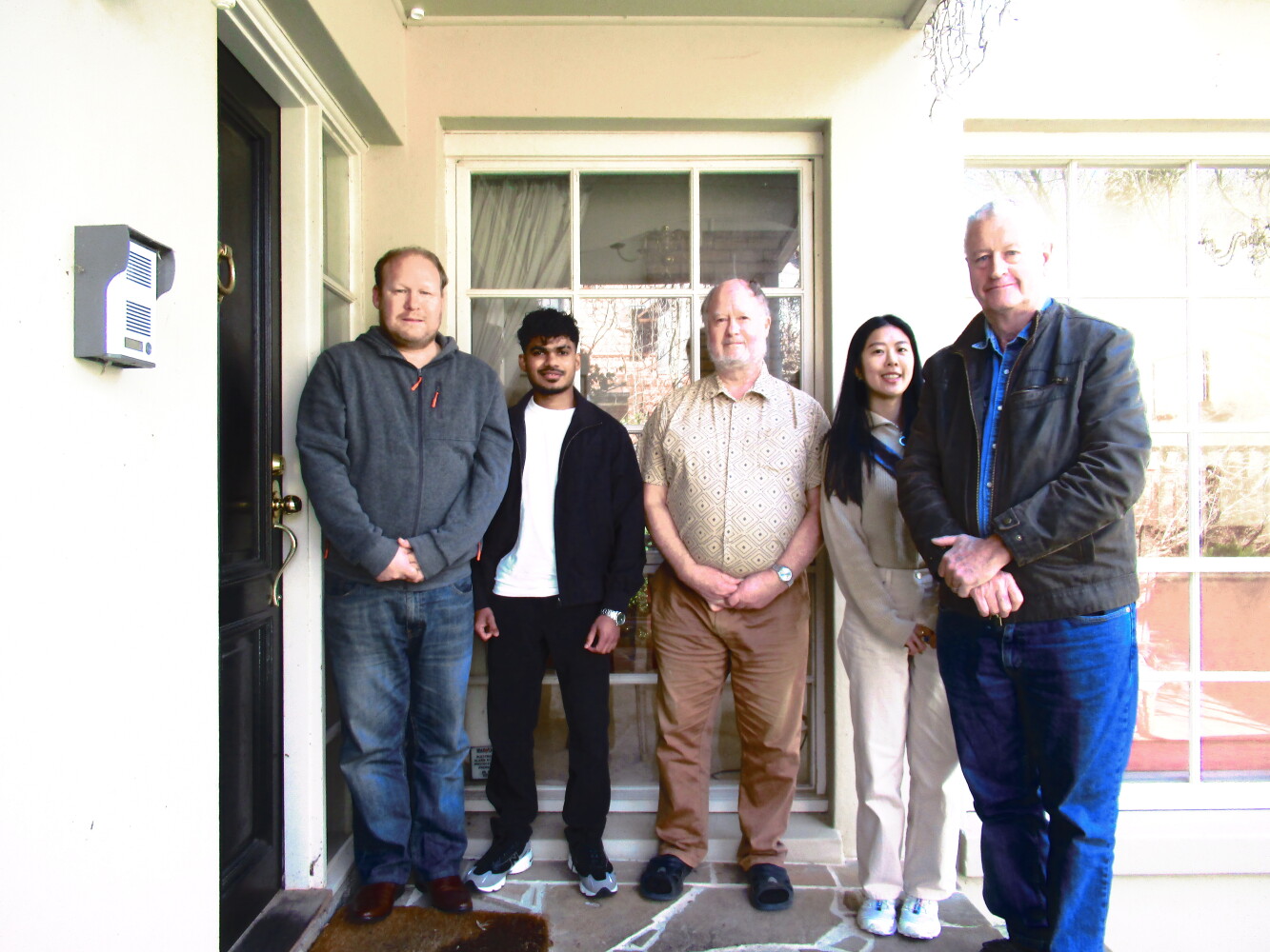 Photo of Azhar Khalid, Pasan Bandara, Richard Watson, Pei-Yao Liu and , Peter Ryan